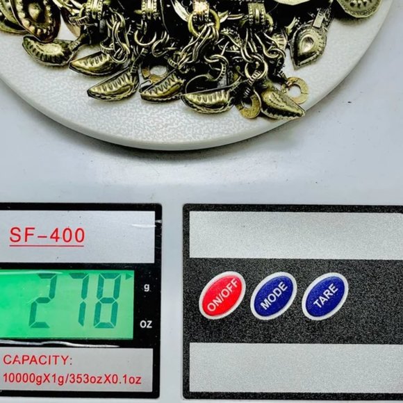 Tribal Kuchi Necklace, Silver Necklace With Dangling Tassels Exotic Collectible - Picture 9 of 9